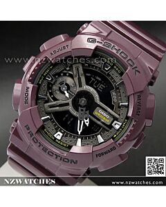 Casio G-Shock S Series Rose Motif Band Ladies Watch GMA-S110F-7A, GMAS110F