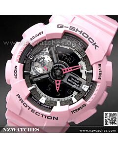 Casio G-Shock S Series Rose Motif Band Ladies Watch GMA-S110F-7A, GMAS110F