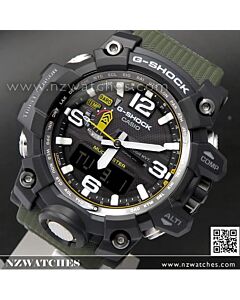 Casio G-Shock MUDMASTER Triple Sensor Solar Multiband 6 Watch GWG-1000-1A3, GWG1000