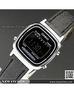 Casio Retro Alarm Digital Ladies Watches LA670WL-1B, LA670WL