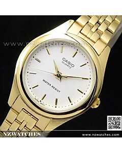 Casio Quartz Gold Plated Stainless Steel Ladies Watch LTP-1130N-1A, LTP1130N