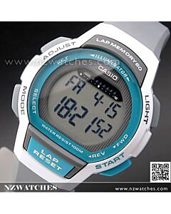 Casio Stopwatch Alarm Ladies Digital Watch LWS-1000H-8AV, LWS1000H