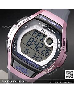 Casio Step Tracker LED 100M Sport Watch LWS-2000H-4AV, LWS2000H