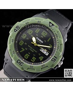 Casio Quartz Mens Analog Military Cloth Band Watch MRW-200HB-1BV, MRW200HB