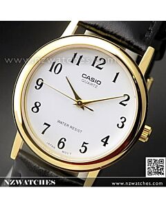 Casio Unisex Golden Analogue Quartz Watch MTP-1095Q-7B, MTP1095Q