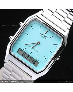 CASIO DIGITAL ANALOG VINTAGE WATCH AQ-230A-7B, AQ230A