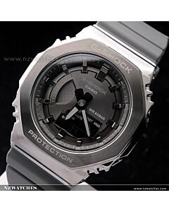 Casio G-Shock Analog Digital Mid-Sized Metal-Clad Ladies Watch GM-S2100B-8A