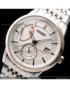 Citizen Mechanical Power Reserve Sapphire Automatic Mens Watch NB3004-55A