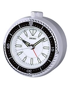 Seiko Bedside Alarm Clock Quite Sweep Second Hand QHE207S