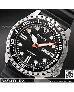 Citizen Automatic 100m Rubber Strap Sport Watch NH8380-15E