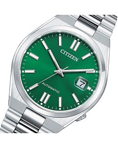 Citizen Automatic Grren Dial Mens Watch NJ0150-81X