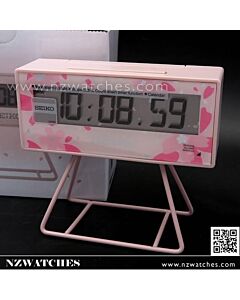 SEIKO Miniature Marathon Timer Sakura Pink Clock QHL082P