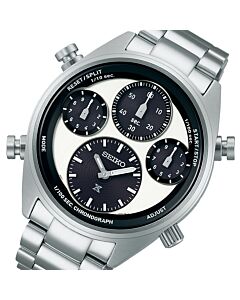 Seiko Prospex Speedtimer Panda Chronograph Solar Watch SFJ001P1