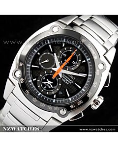 Seiko Sportura Chronograph Tachymeter 100m Alarm Mens Watch SNAA95P1