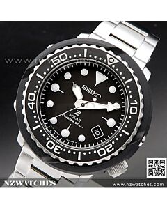 Seiko Prospex Solar Tuna Silicone Strap Diver Watch SNE497P1, SNE497