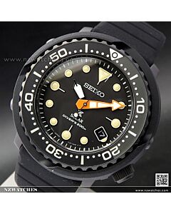 Seiko Prospex Solar Black Tuna Ltd Watch SNE577P1