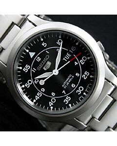 Seiko 5 Military Automatic Watch See-thru Back SNK809K1