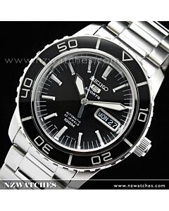 Seiko Mens Automatic Hardlex Crystal Black SNZH55K1 