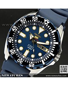 Seiko 5 Automatic Navy Blue Monster Resin 100M Sport Watch SRP605K2, SRP605