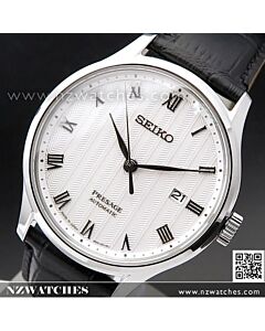 Seiko Presage Automatic Leather Strap Mens Watch SRPC83J1, SRPC83