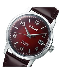 Seiko Presage Cocktail Time Negroni Red Automatic Watch SRPE41J1