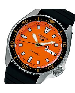 Seiko 5 Sports Automatic SKX Redux Daichi Orange Watch SRPL89K1