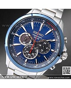 Seiko Solar Chronograph Tachymeter Mens Watch SSC495P1, SSC495