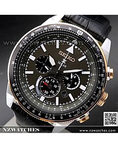 Seiko Sky Prospex Solar Chronograph Pilot Watch SSC611P1, SSC611