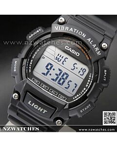 Casio Vibration Alarm 100M Digital Watch W-736H-1AV, W736H