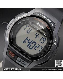 Casio Stopwatch Alarm Digital Watch WS-1000H-1AV, WS1000H