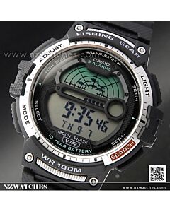 Casio Outgear Moon Data Fishing Gear Digital Watch WS-1200H-1AV, WS1200H