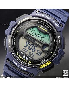 Casio Outgear Moon Data Fishing Gear Digital Watch WS-1200H-2AV, WS1200H