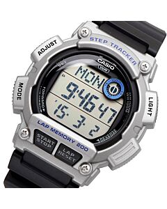 Casio Step Tracker Dual Time Stopwatch Digital Watch WS-2100H-1A2V