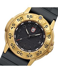 Luminox Navy Seal Foundation Black Gold 43mm Watch XS.3221.NSF