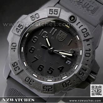 Luminox EVO Navy SEAL Colormark All Black Mens Watch 3501BO - Swiss Made