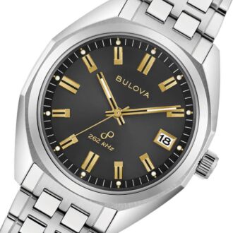 Bulova Classic Precisionist Jet Star 262kHz Quartz Watch 96B415