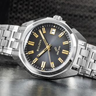 Bulova Classic Precisionist Jet Star 262kHz Quartz Watch 96B415