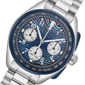 Bulova Lunar Pilot x Thiago Rosinhole "Budii" Limited Timascus Watch 98A329