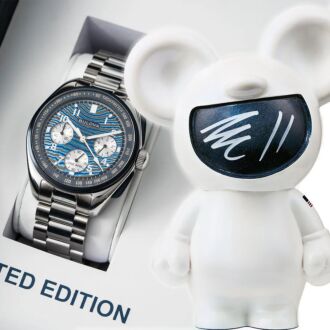 Bulova Lunar Pilot x Thiago Rosinhole "Budii" Limited Timascus Watch 98A329