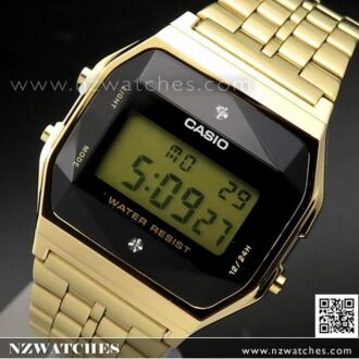 Casio Digital Vintage Natural diamonds Watch A159WGED-1