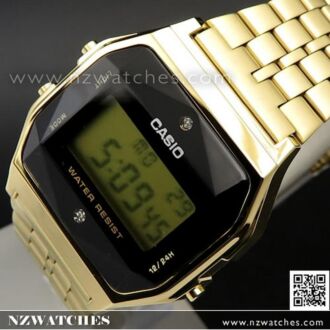 Casio Digital Vintage Natural diamonds Watch A159WGED-1