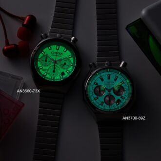 CITIZEN Record Label Tsuno Chrono PLAYGROUND Edition Watch AN3660-73X