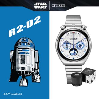 CITIZEN Tsuno Chrono Star Wars R2-D2 Unsex Ltd Watch AN3666-51A