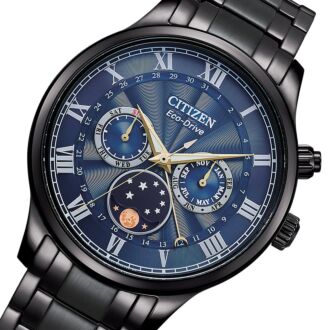 Citizen Eco-Drive Moon Phase Sapphire Mens Watch AP1055-87X