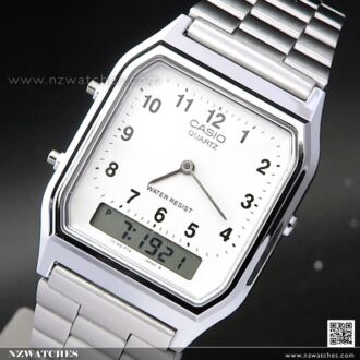 CASIO DIGITAL ANALOG VINTAGE WATCH AQ-230A-7B, AQ230A