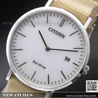 Citizen Eco-Drive Sapphire Nylon Strap Watch AU1080-20A