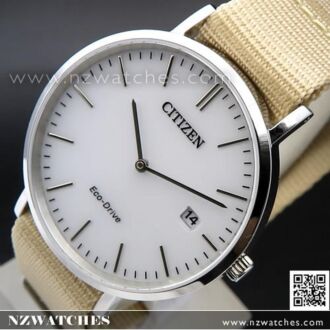 Citizen Eco-Drive Sapphire Nylon Strap Watch AU1080-20A