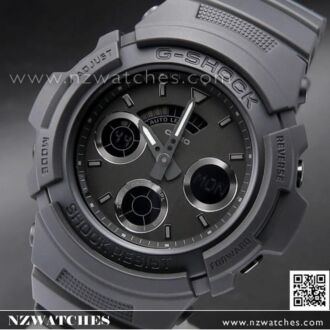 Casio G-Shock Black Out Analog-Digital 200m World Time Sport Watch AW-591BB-1A, AW591BB