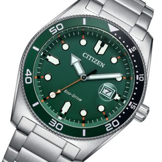 Citizen Eco-Drive Green Quartz Watch AW1768-80X