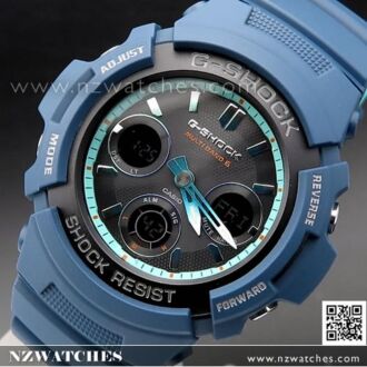 Casio G-Shock Multi Band Atomic Solar 200M Sport Watch AWG-M100SCC-2A, AWGM100SCC